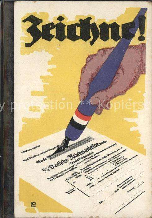 Politik Propaganda Zeichne Reichsanleihen