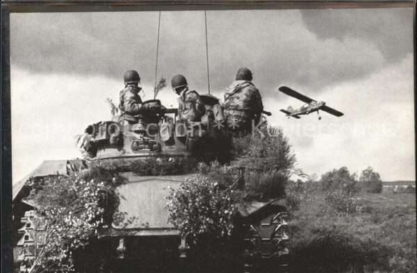 Panzer Tank Bundeswehr Heer Fla. Stellung