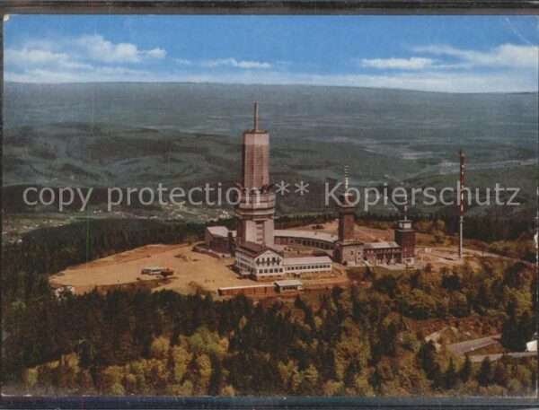 Fernsehen TV Fernseh- UKW Fernmeldeturm Fliegeraufna