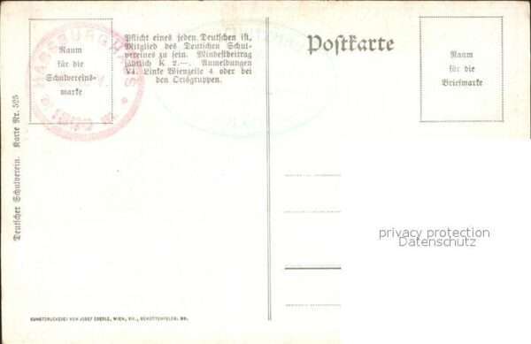 Kuenstlerkarte rosses Höllental Gust. Jaun – Bild 2