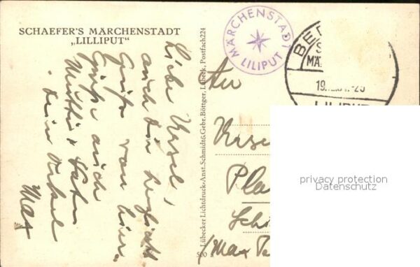 Kuriosum Schaefers Märchenstadt Lilliput – Bild 2