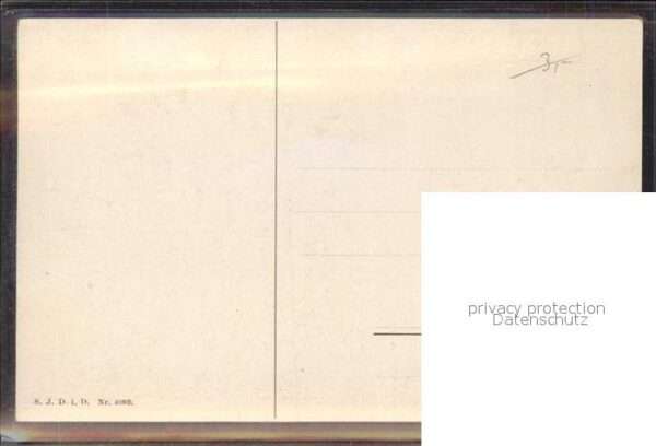 Kuenstlerkarte Joseph Hahn Kreuz Gedicht – Bild 2