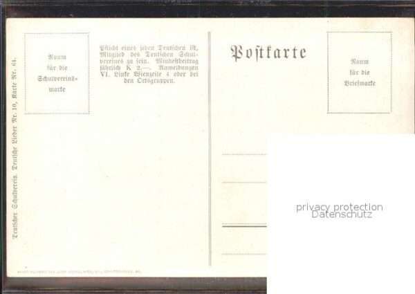 Kuenstlerkarte Im Krug zum grünen Kranze Liederkarte – Bild 2