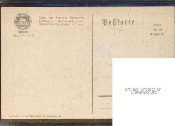 Kuenstlerkarte C. Bayer Morgenspaziergang – Bild 2