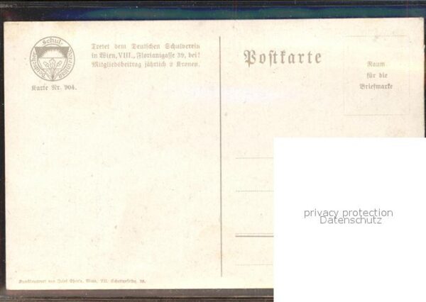 Baeume Trees Liederkarte Fr. Schubert – Bild 2