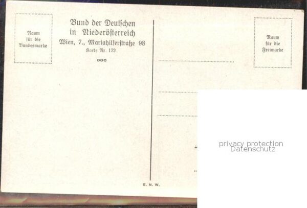 Kuenstlerkarte F. Niessner Wappen Soldat – Bild 2