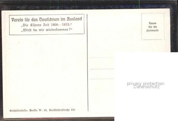 Kuenstlerkarte E. Kutzer Die eiserne Zeit – Bild 2