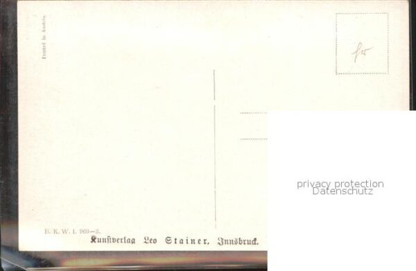 Heine Heinrich Intermezzo Kutzer Künstlerkarte – Bild 2