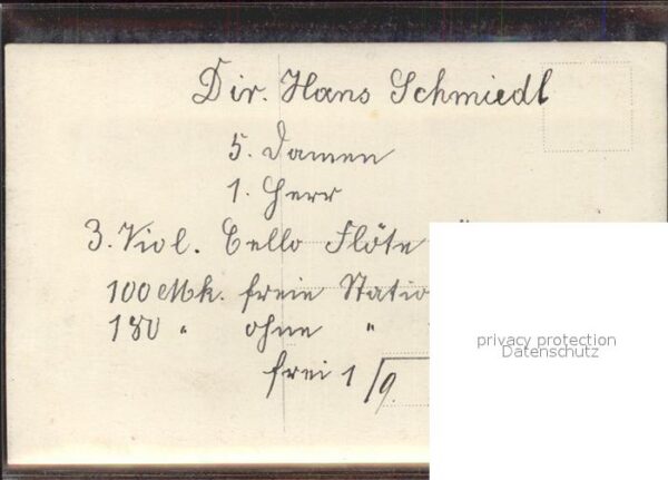 Musikanten Hans Schmiedl Dirigent Damen – Bild 2