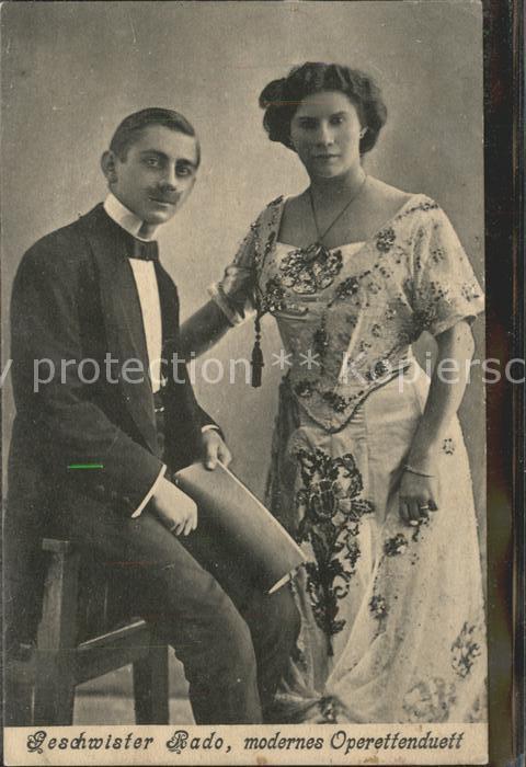 Oper Geschwister Rado modernes Operettenduet