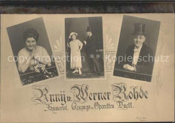 Komiker Humorist Werner Rohde