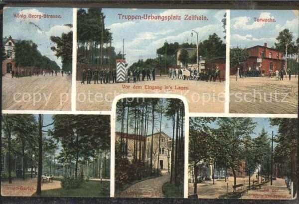 Truppenuebungsplaetze Torwache Eingang Lager König Georg-Stra