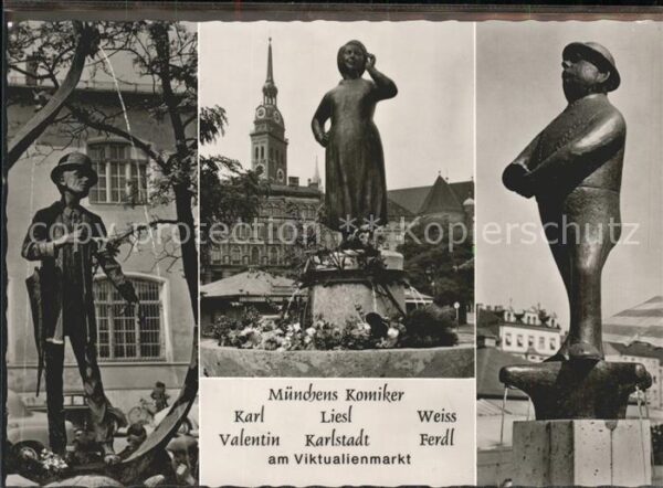 Komiker Münchens Komiker Denkmal Karl Valentin