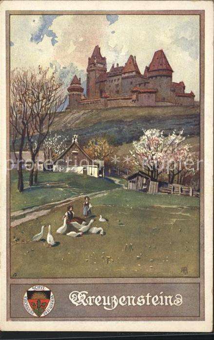 Verlag Schulverein Nr. 165 Kreuzenstein Gänse