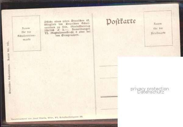 Verlag Schulverein Nr. 165 Kreuzenstein Gänse – Bild 2
