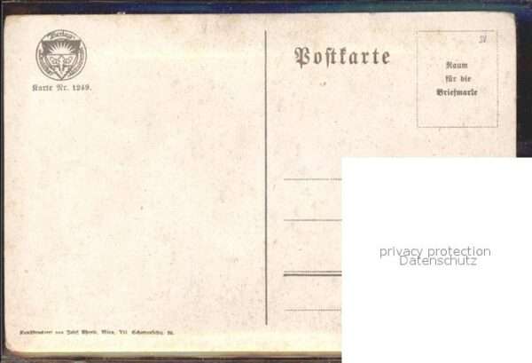 Verlag Schulverein Nr. 1249 Liederkarte Tanz nimm sie bei der – Bild 2