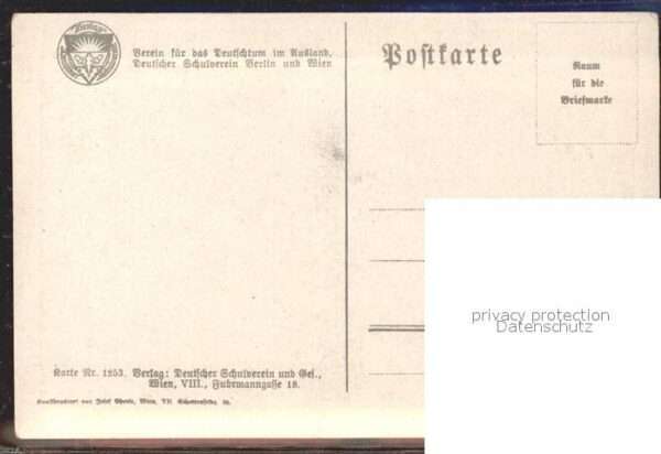 Verlag Schulverein Nr. 1253 Liederkarte Engel Cello – Bild 2