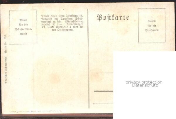 Verlag Schulverein Nr. 557 Liederkarte Wein – Bild 2