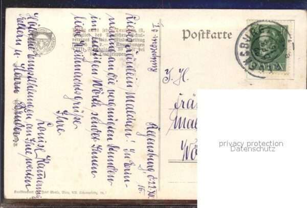 Verlag Schulverein Nr. 780 Schnee Kind Winter – Bild 2