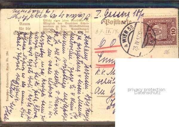Verlag Schulverein Nr. 254 Karlskirche Wien – Bild 2