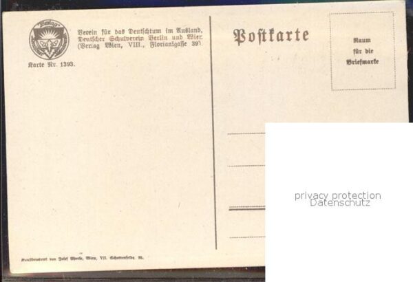 Verlag Schulverein Nr. 1393 Liederkarte Landwirtschaft – Bild 2