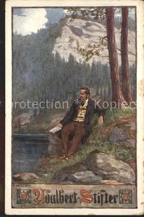BDD Ostmark Nr. 21 Adalbert Stifter Künstlerkarte E