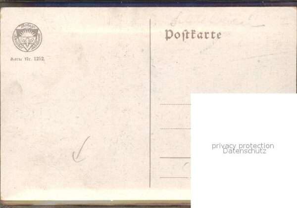Verlag Schulverein Nr. 1252 Künstlerkarte M. Grengg Odenwald U – Bild 2