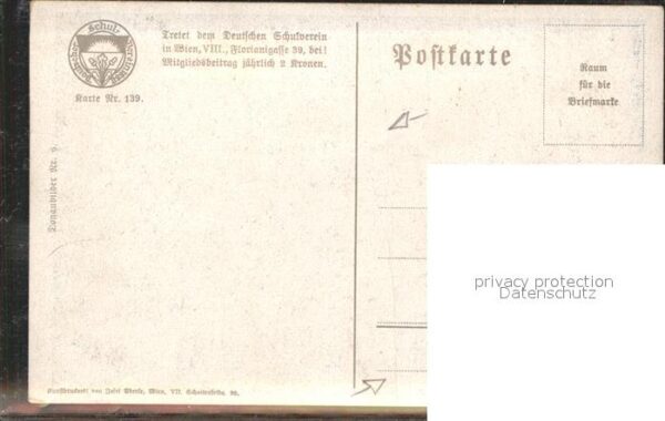 Verlag Schulverein Nr. 139 Leopoldsberg Donau – Bild 2