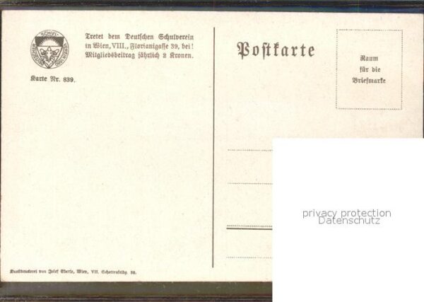 Verlag Schulverein Nr. 839 Wanderstock Blumen Wanderung – Bild 2