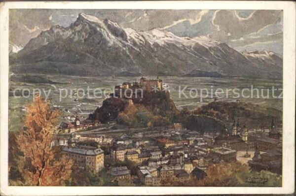 Verlag Schulverein Nr. 1762 Salzburg Rapuzinerberg