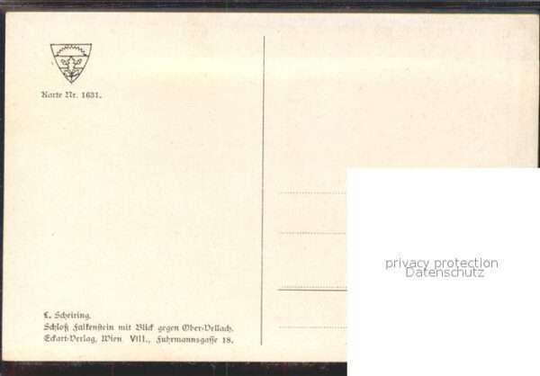 Verlag Schulverein Nr. 1631 Burgschloss – Bild 2