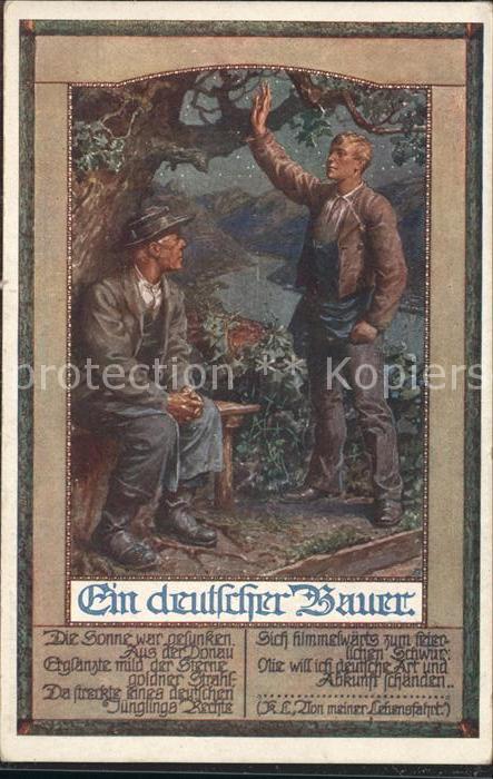 Verlag Schulverein Nr. 790 deutscher Bauer