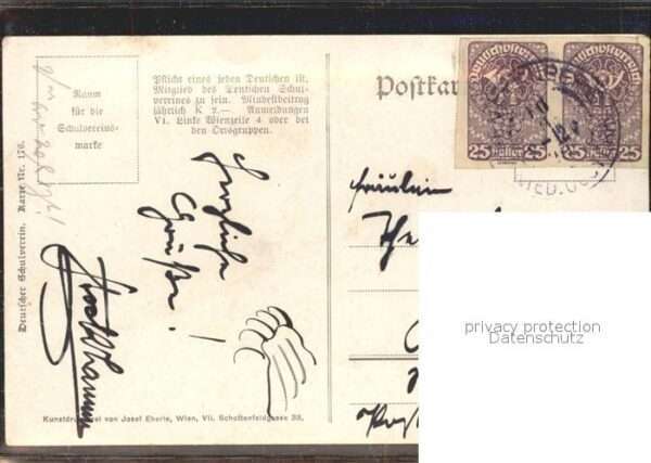 Verlag Schulverein Nr. 176 Senstenberg Burg – Bild 2