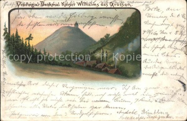 Persoenlichkeiten Provinzial Denkmal Kasier Wilhelm Denkm