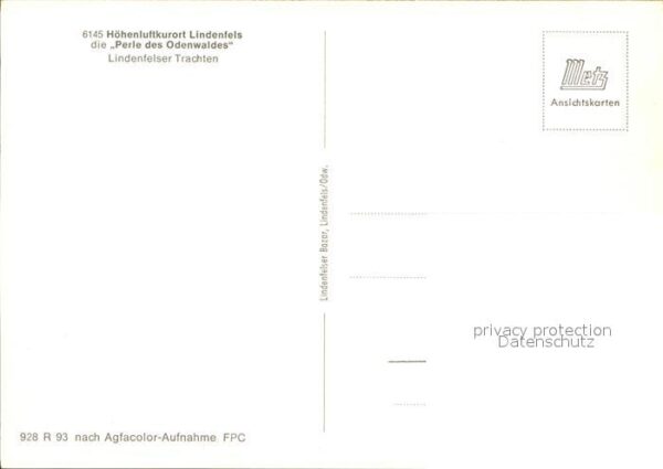 Trachten Lindenfelser Trachten Odenwald – Bild 2