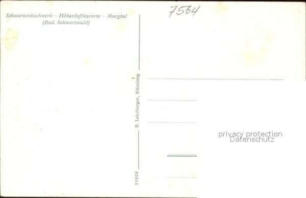 Schwarzwald Luftaufnahme von Höhenluftorte im Murgt – Bild 2