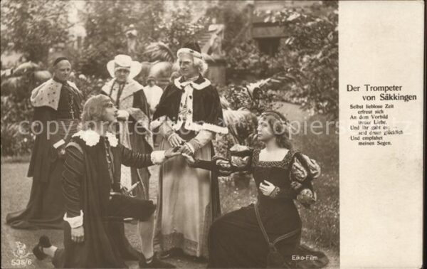 Trompeter Scheffel Film-Sterne-Verlag Nr. 535/6 Eiko-Film
