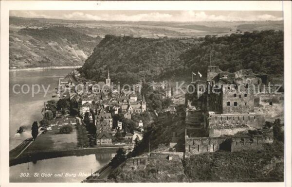 Rheingoldserie Nr. 302 St. Goar Burg Rheinfels