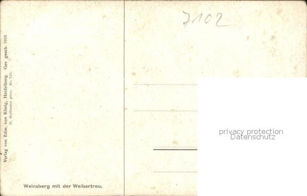 Hoffmann Heinrich Nr. 739 Weinsberg Weibertreu – Bild 2