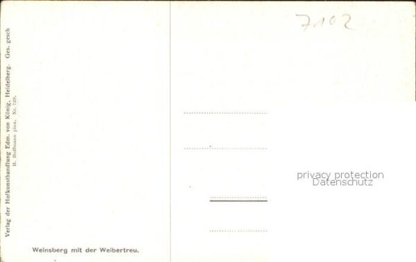 Hoffmann Heinrich Nr. 739 Weinsberg mit der Weibertreu – Bild 2