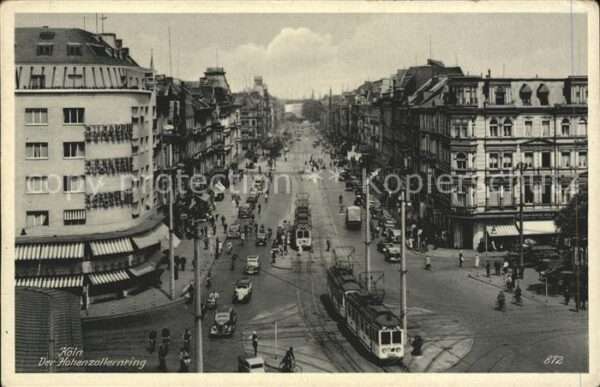 Strassenbahn Köln Hohenzollernring
