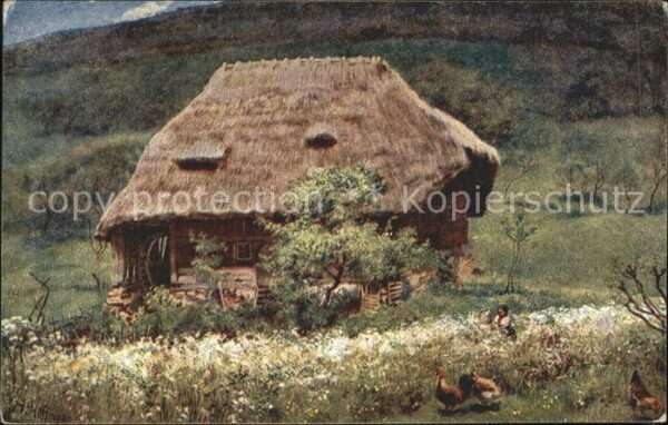 Hoffmann Heinrich Alte Mühle Schwarzwald Nr. 216