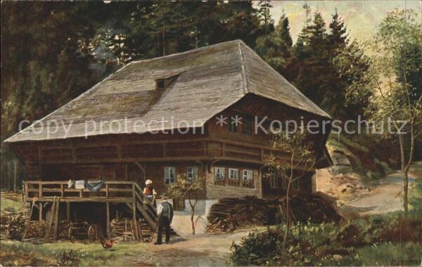 Hoffmann Heinrich Schwarzwaldhaus Todtmoos Nr. 222
