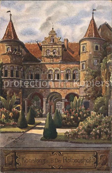 Marschall Vinzenz Konstanz a. B. Rathaushof Nr. 764