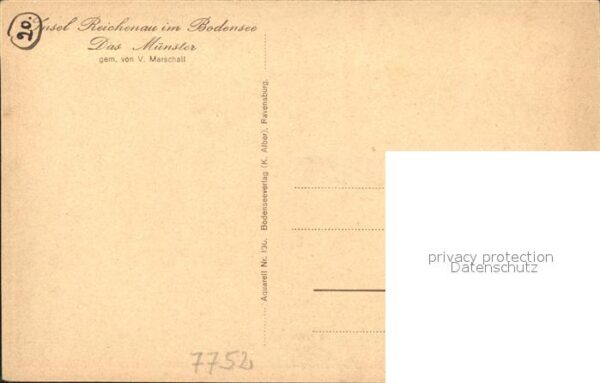 Marschall Vinzenz Insel Reichenau Münster Nr. 130 – Bild 2