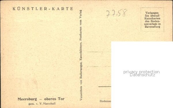 Marschall Vinzenz Meersburg oberes Tor Nr. 205 – Bild 2
