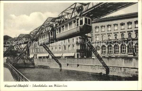 Schwebebahn Am Mäuerchen Wuppertal-Elberfeld