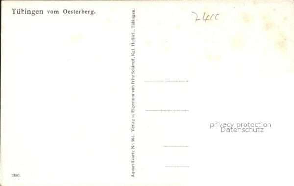 Marschall Vinzenz Tübingen vom Oesterberg Nr. 561 – Bild 2