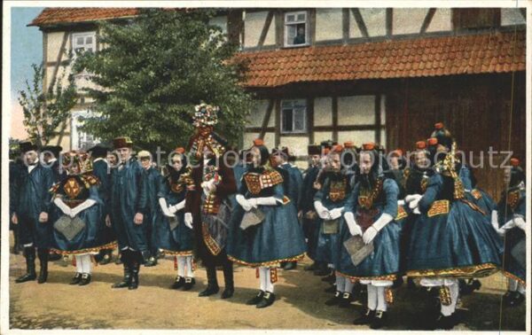 Trachten Hessen Hessen Brautpaar