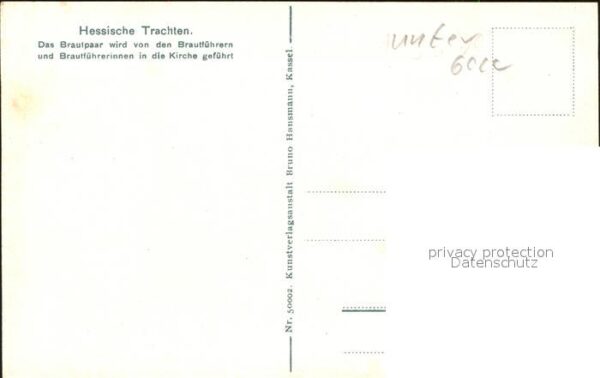 Trachten Hessen Hessen Brautpaar – Bild 2